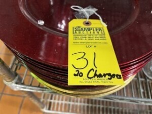 CHARGER PLATES