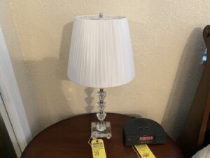 LUCITE TABLE LAMPS