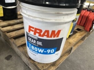 5 GALLON FRAM 80W-90 GEAR OIL SAE