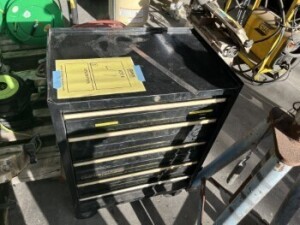 CLARKE HD PLUS 5 DRAWER TOOL BOX - BLACK & GOLD