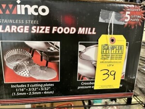 WINCO LARGE SIZE FOOD MILL