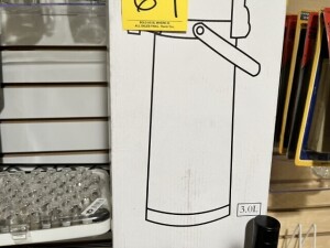 3 LITER STAINLESS STEEL AIRPOT (NEW IN BOX)