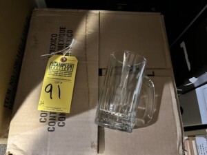 LIBBEY 5307 GLASS BEER MUGS (NEW IN BOX)