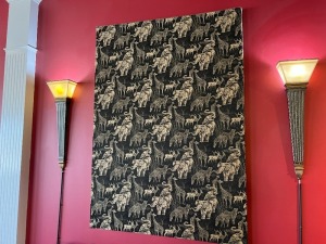 WALL HANGING WITH ANIMAL PATTERN