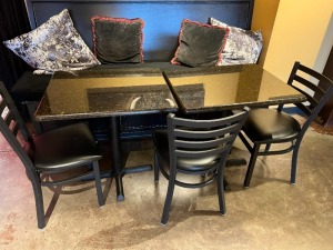 LADDER BACK CHAIRS