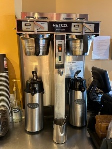 FETCO CBS-52H STAINLESS STEEL COFFEE MAKER